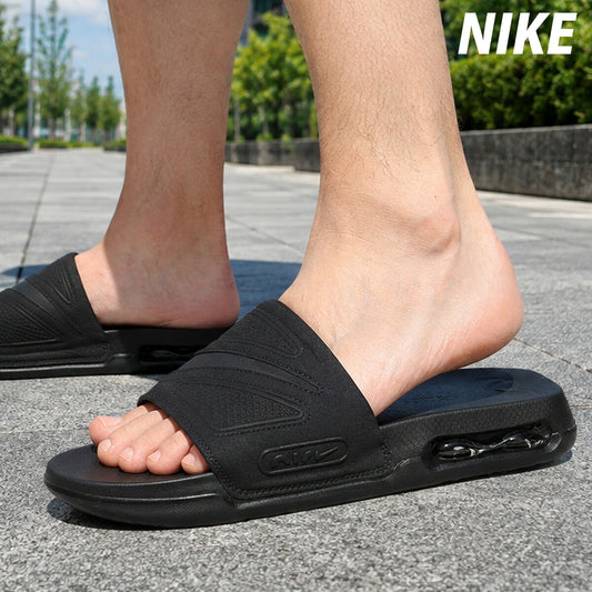 ナイキ エア マックス シューズ メンズ ブランド スポーツサンダル シャワーサンダル 靴 くつ スポサン 夏 NIKE スライド DC1460007 黒 ブラック 新作 大きいサイズ 有 スポーツ おしゃれ