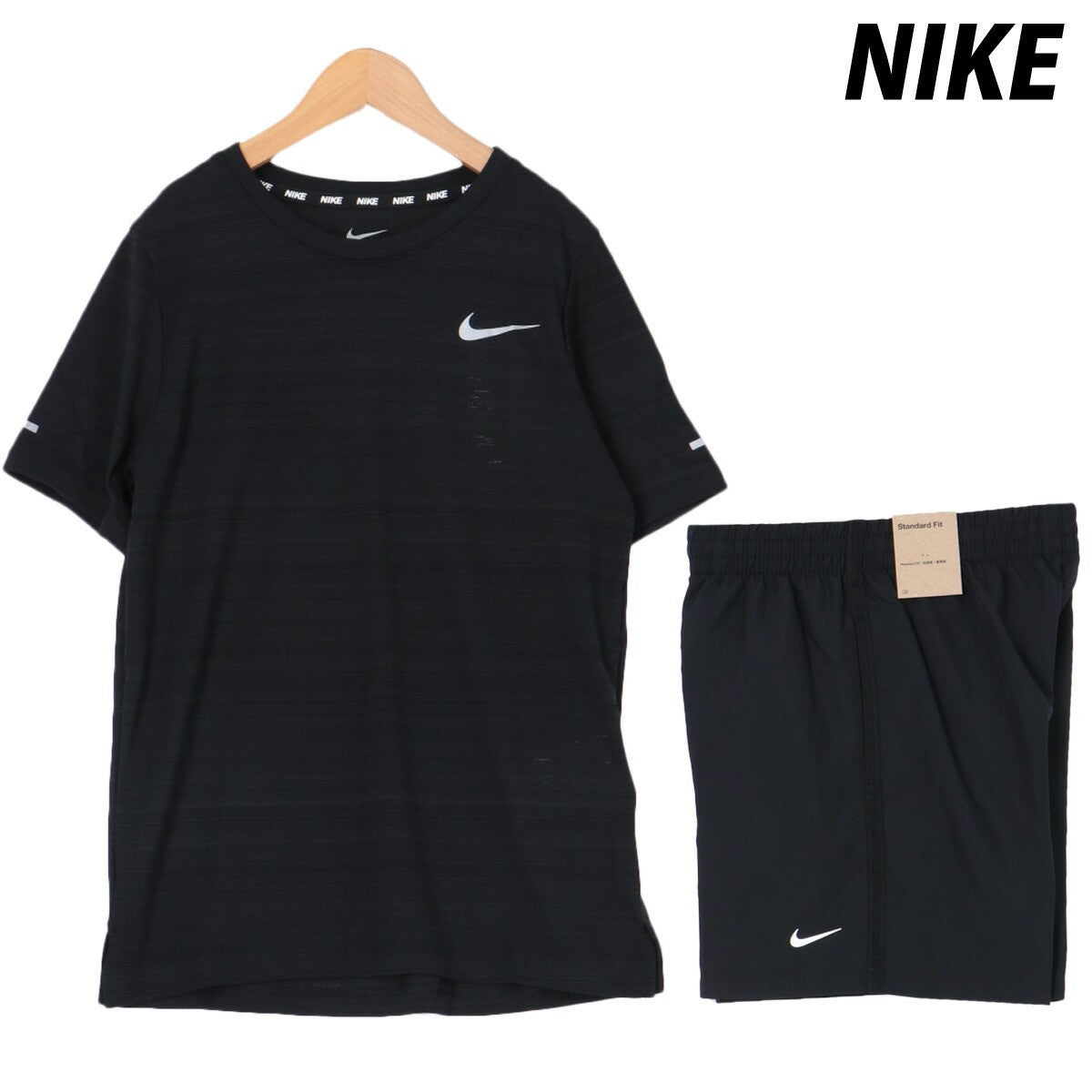 ナイキ ジュニア Tシャツ ハーフパンツ上下 Dri-FIT マイラー マルチ+ NIKE アパレル 上下 DD3055/DX5382