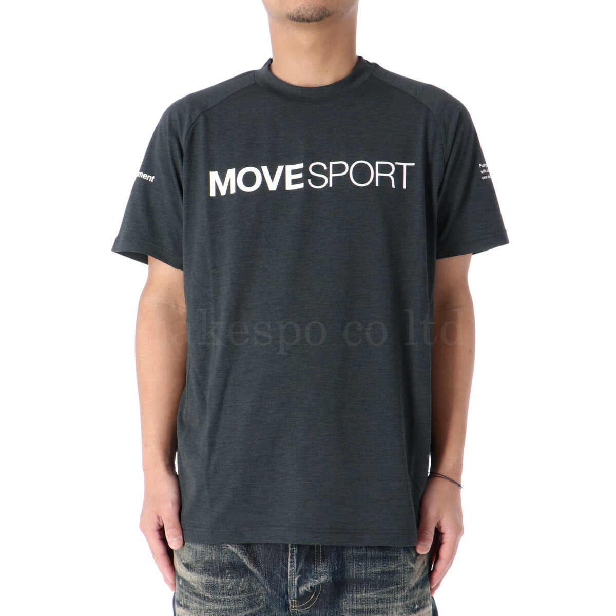 ムーブスポーツ デサント Tシャツ メンズ SUNSCREEN TOUGH ブラック ネイビー ホワイト DMMXJA60
