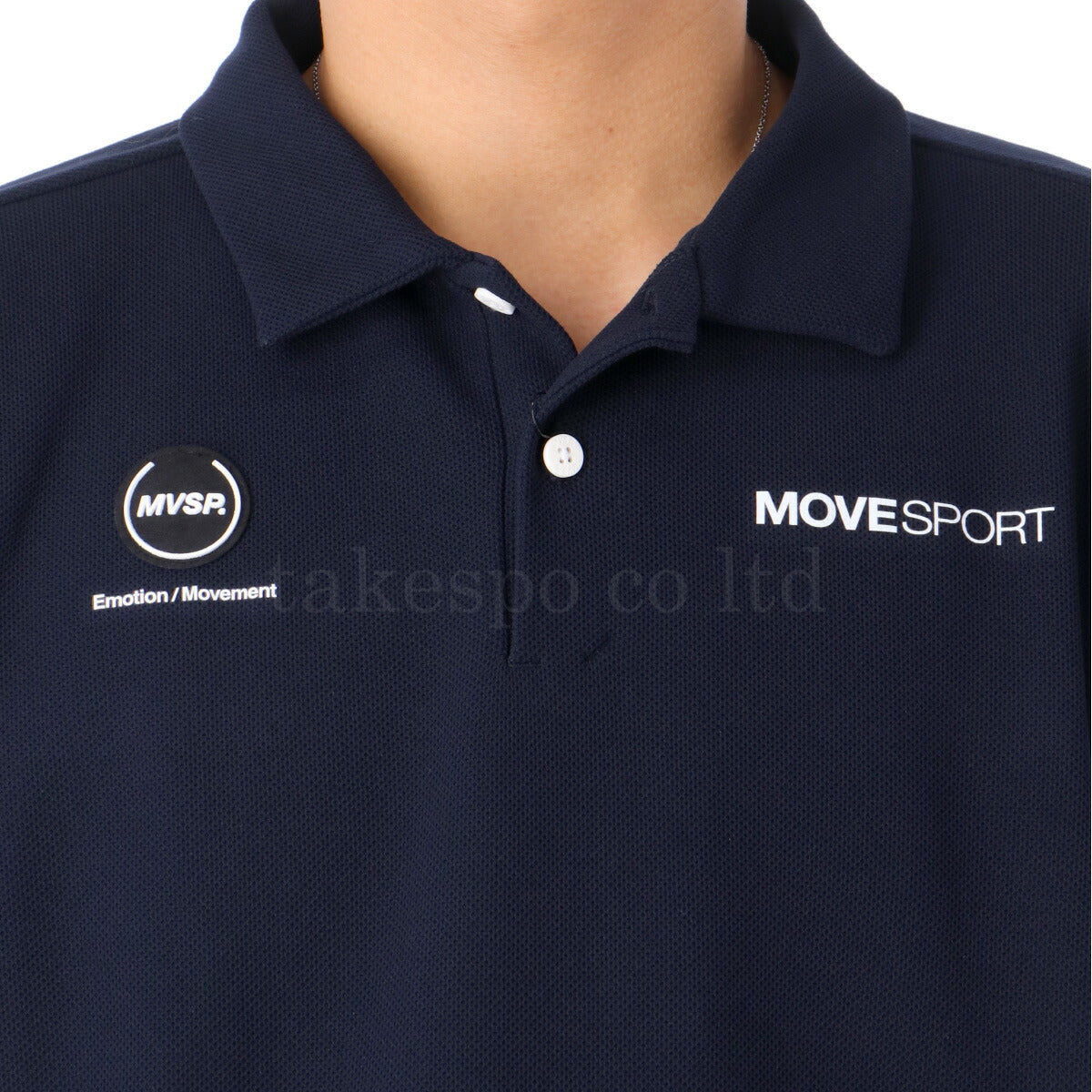 ムーブスポーツ デサント ポロシャツ メンズ SUNSCREEN サンスクリーン ネイビー ホワイト レッド ブルー DMMXJA73