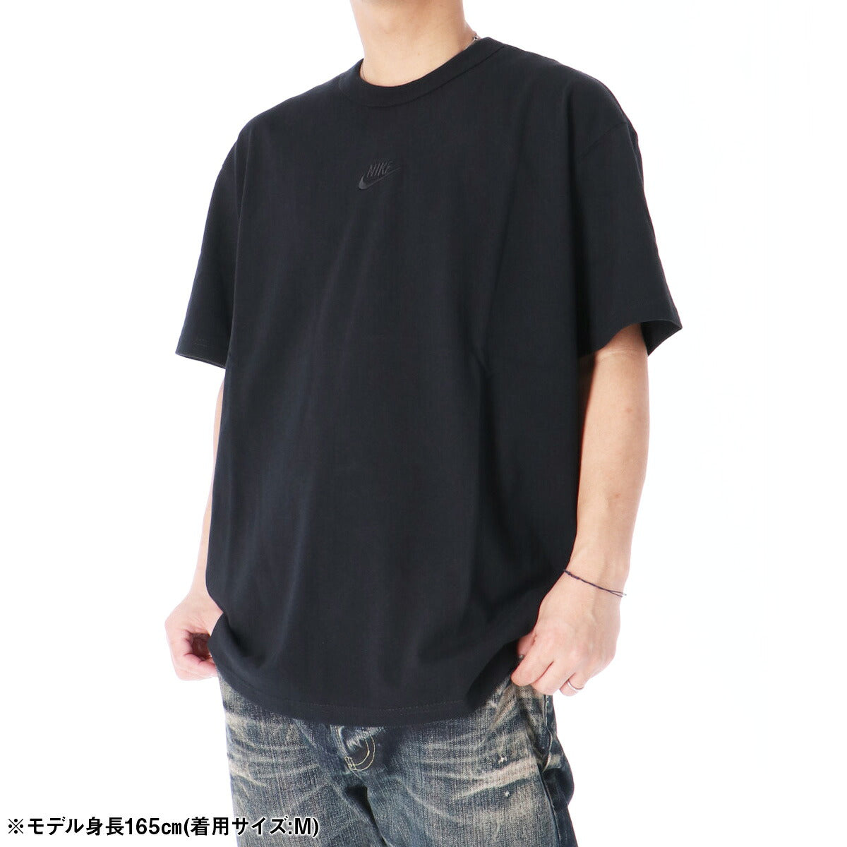 ナイキ Tシャツ メンズ プレミアム エッセンシャル 黒 ブラック DO7393