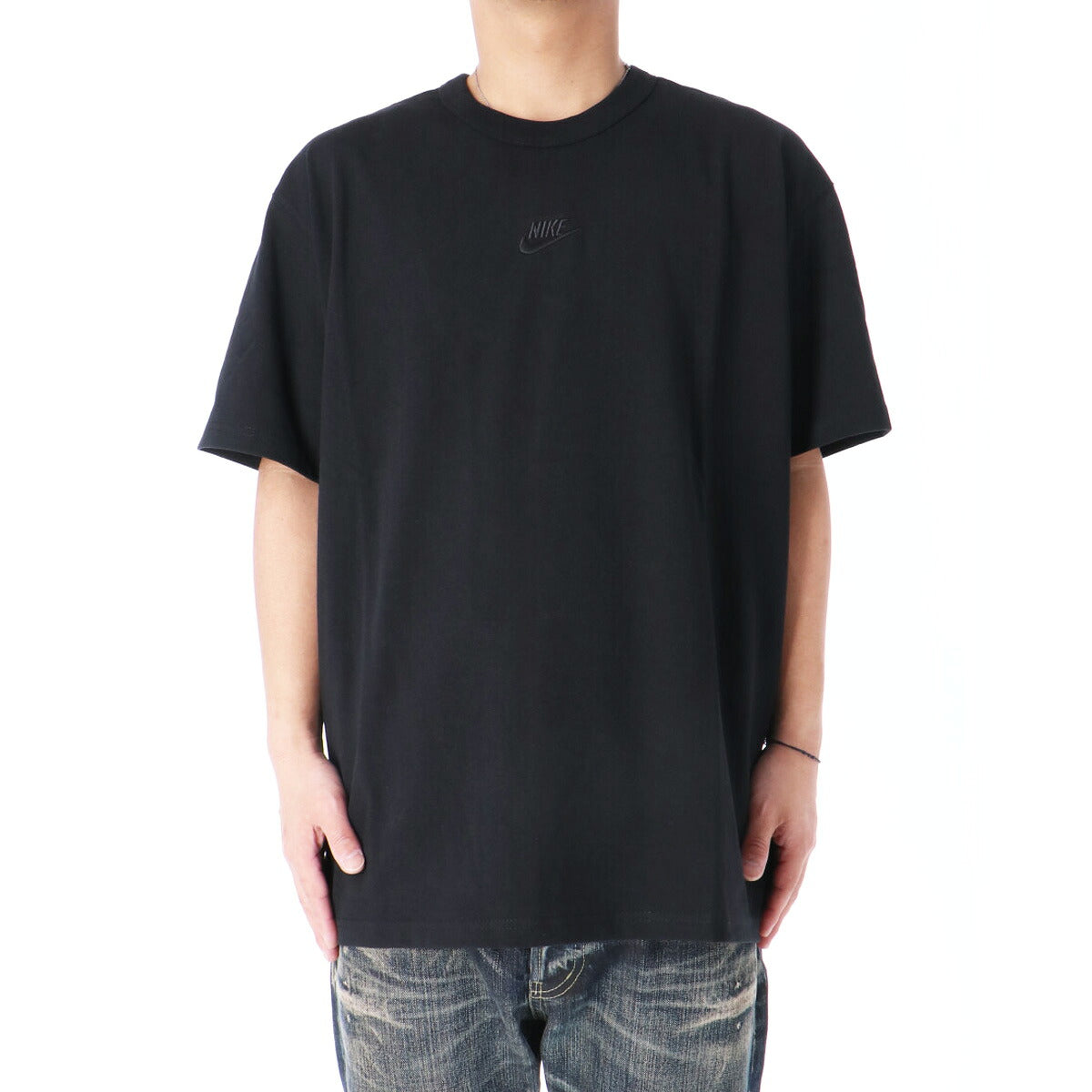 ナイキ Tシャツ メンズ プレミアム エッセンシャル 黒 ブラック DO7393