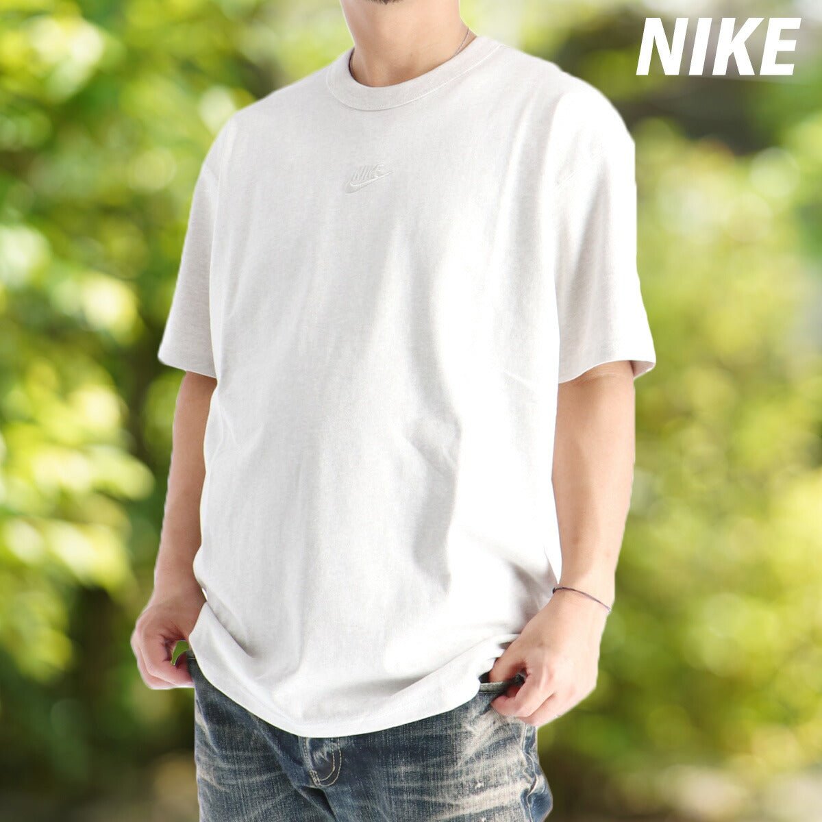 ナイキ 半袖 プレミアム エッセンシャル Tシャツ メンズ ブランド NIKE コットン100% DO7393 074 白 ホワイト 新作 大きいサイズ 有 スポーツウェア トレーニングウェア スポーツ おしゃれ - 【公式】限定ジャージのタケスポ（Limited jersey takespo）