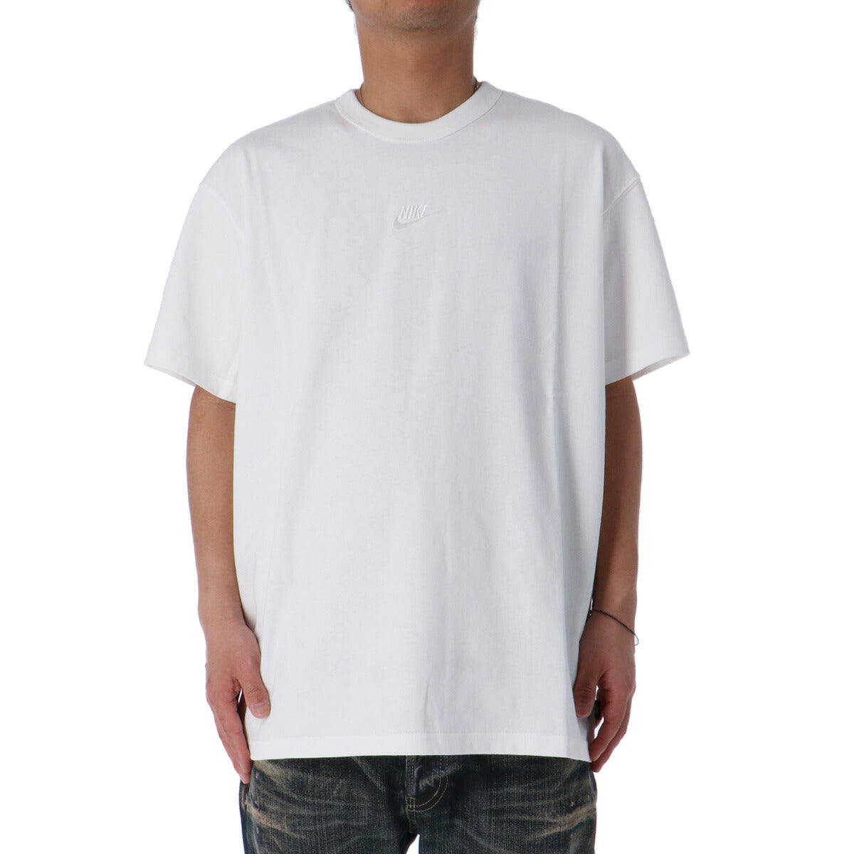 ナイキ Tシャツ メンズ プレミアム エッセンシャル 白 ホワイト DO7393