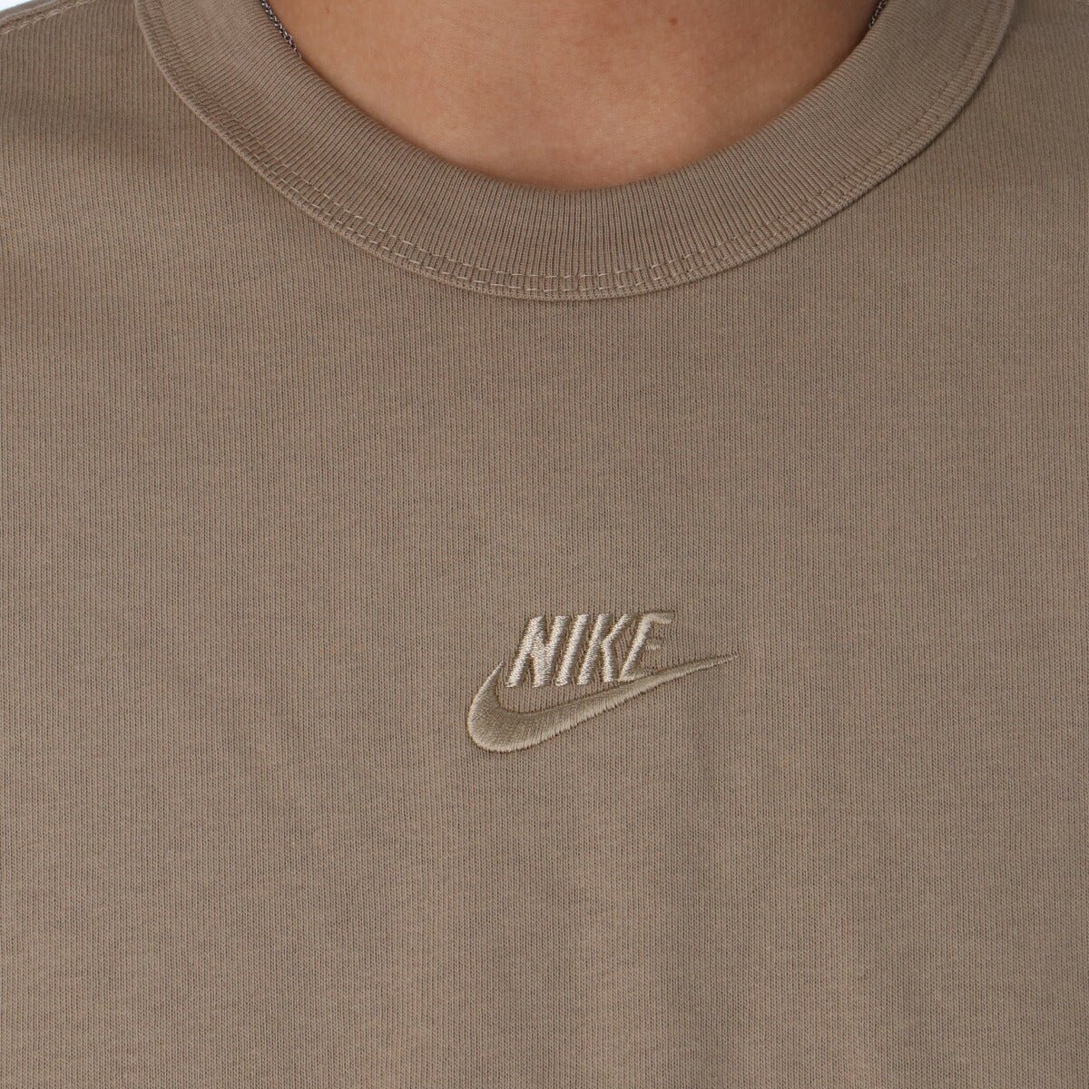 ナイキ 半袖 プレミアム エッセンシャル Tシャツ メンズ ブランド NIKE コットン100% DO7393 247 薄茶色 ベージュ 新作 大きいサイズ 有 スポーツウェア トレーニングウェア スポーツ おしゃれ - 【公式】限定ジャージのタケスポ（Limited jersey takespo）