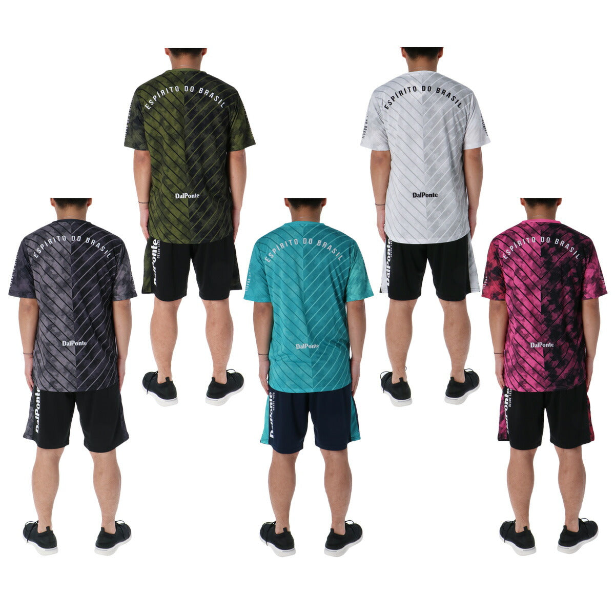 ダウポンチ メンズ Tシャツ ハーフパンツ上下 昇華 dalponte アパレル 上下 DPZ0436