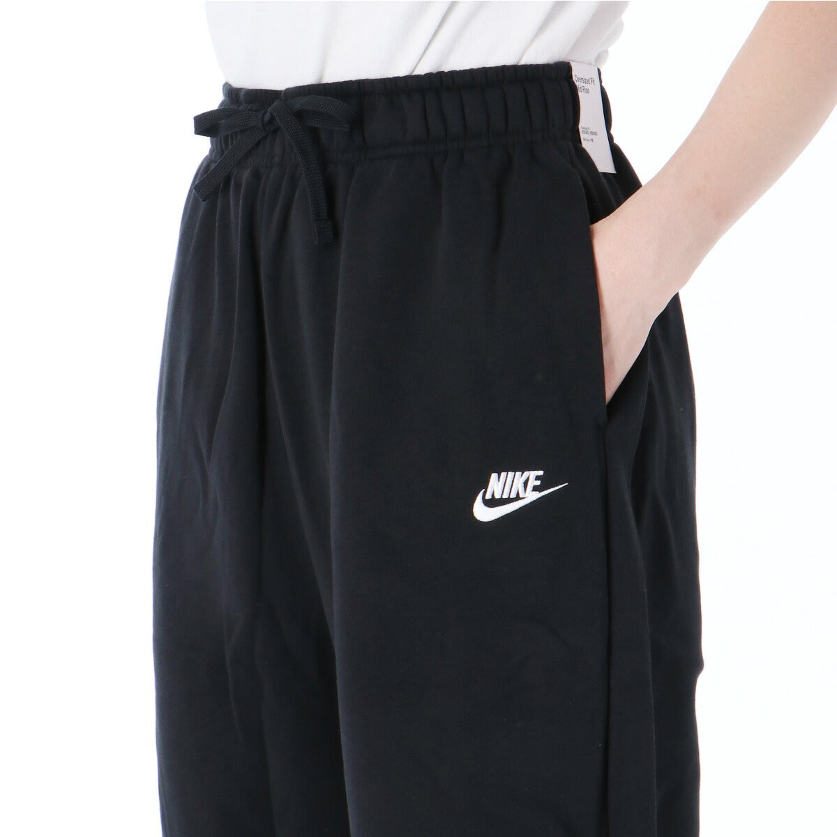 ナイキ ロングパンツ レディース クラブ 黒 ブラック DQ5801