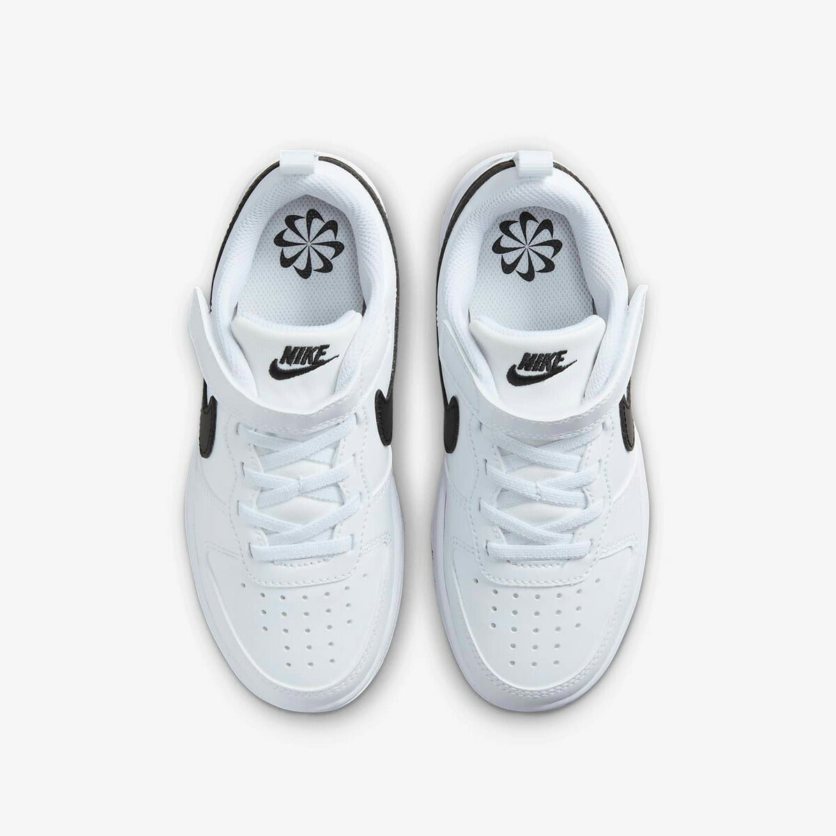 ナイキ コート ボロー LOW リクラフト シューズ ジュニア ブランド NIKE カジュアル 通学 ハイカット ベルクロ 面ファスナー マジックテープ DV5457104 白 ホワイト 新作 男 女の子 キッズ スポーツ おしゃれ - 【公式】限定ジャージのタケスポ（Limited jersey takespo）