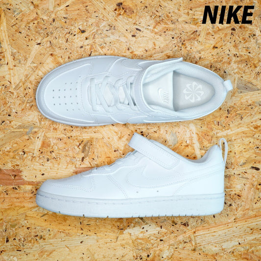 ナイキ ジュニア シューズ コート ボロー LOW リクラフト NIKE シューズ 