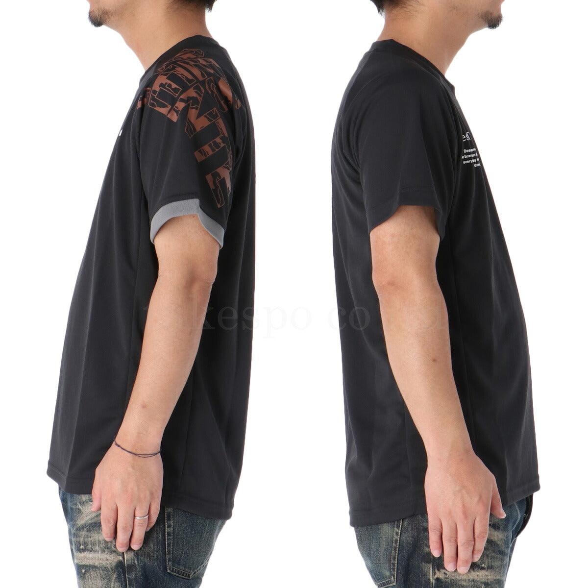デサント Tシャツ メンズ ブラック ブラウン グレー パープル DV5FHT02U