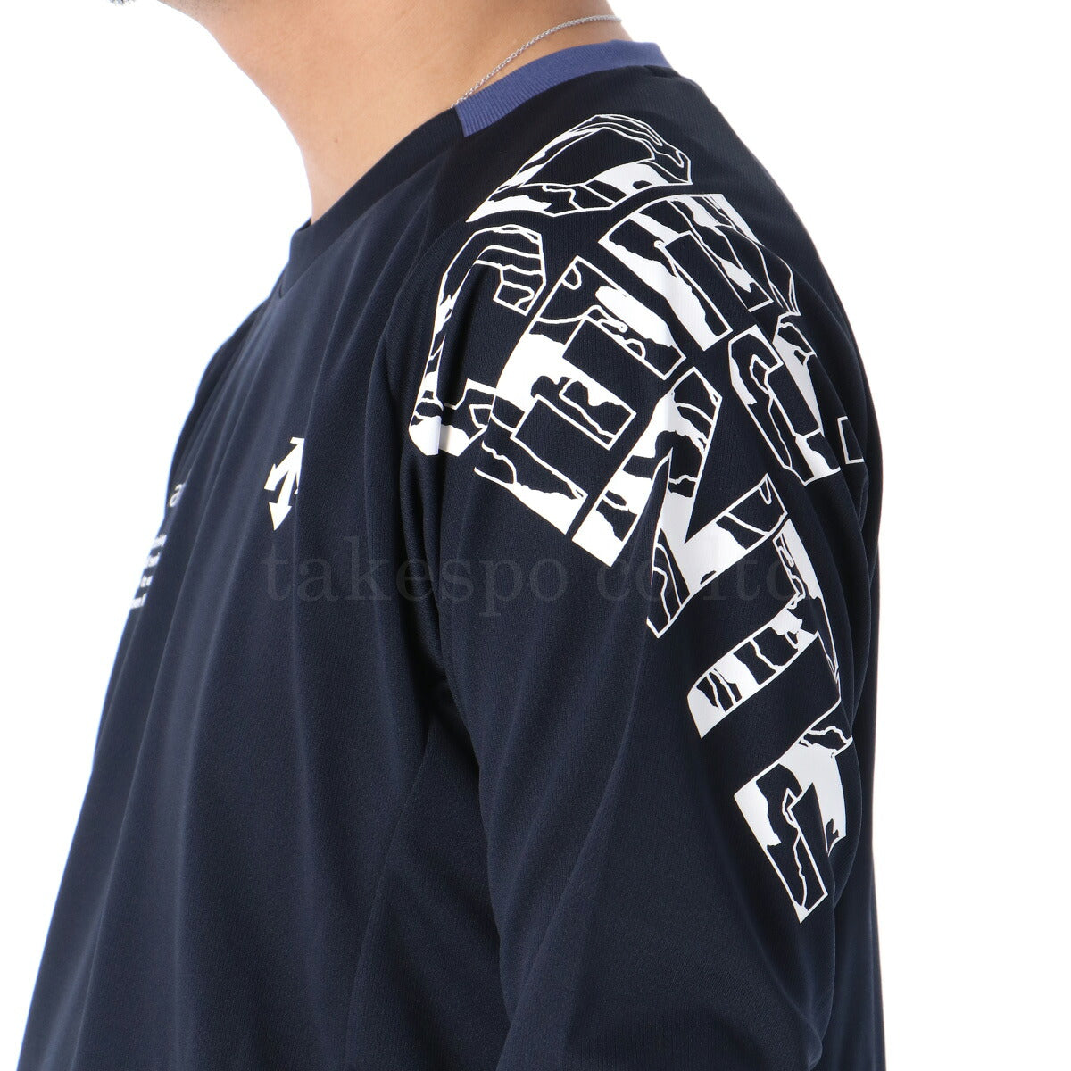 デサント Tシャツ メンズ ブラック ネイビー カーキグリーン グレー DV5FLT01U
