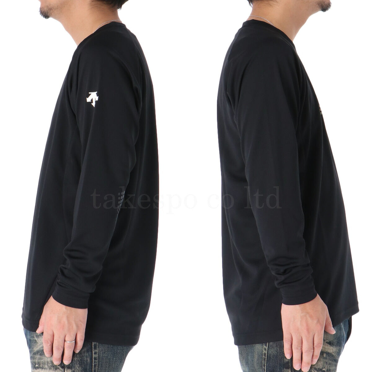 デサント Tシャツ メンズ ブラック ネイビー ブラウン DV5FLT02U