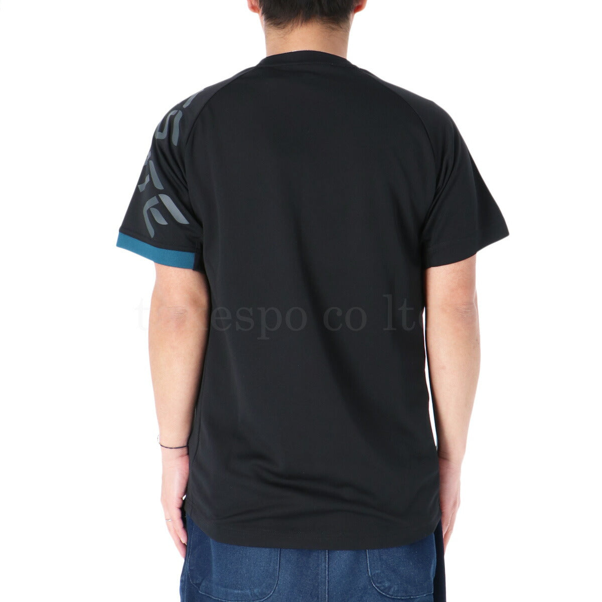 デサント Tシャツ メンズ バレーシャツ ブラック グリーン ネイビー ホワイト DV5SHT03U