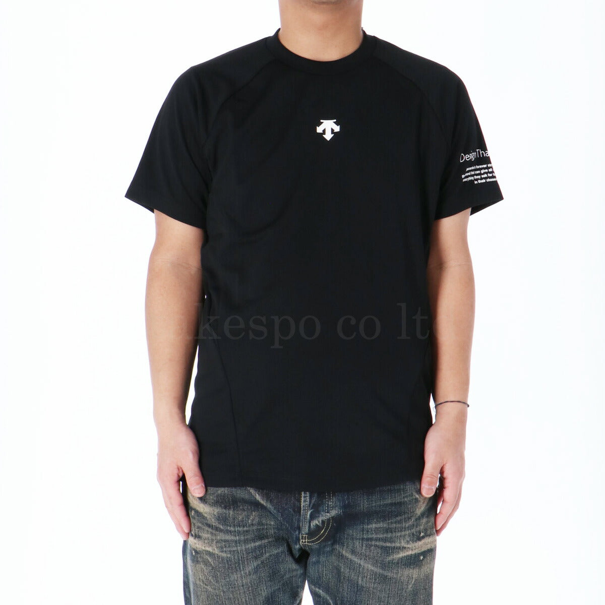 デサント Tシャツ メンズ バレーシャツ ブラック ネイビー グリーン ホワイト オレンジ DV5SHT04U