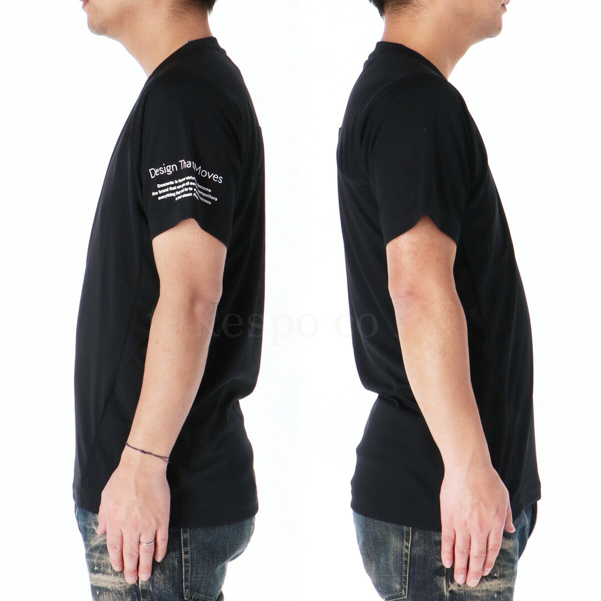 デサント Tシャツ メンズ バレーシャツ ブラック ネイビー グリーン ホワイト オレンジ DV5SHT04U