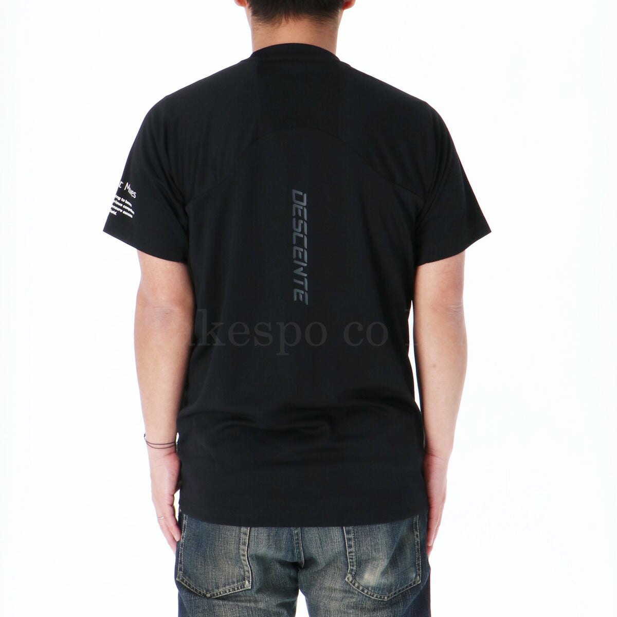 デサント Tシャツ メンズ バレーシャツ ブラック ネイビー グリーン ホワイト オレンジ DV5SHT04U