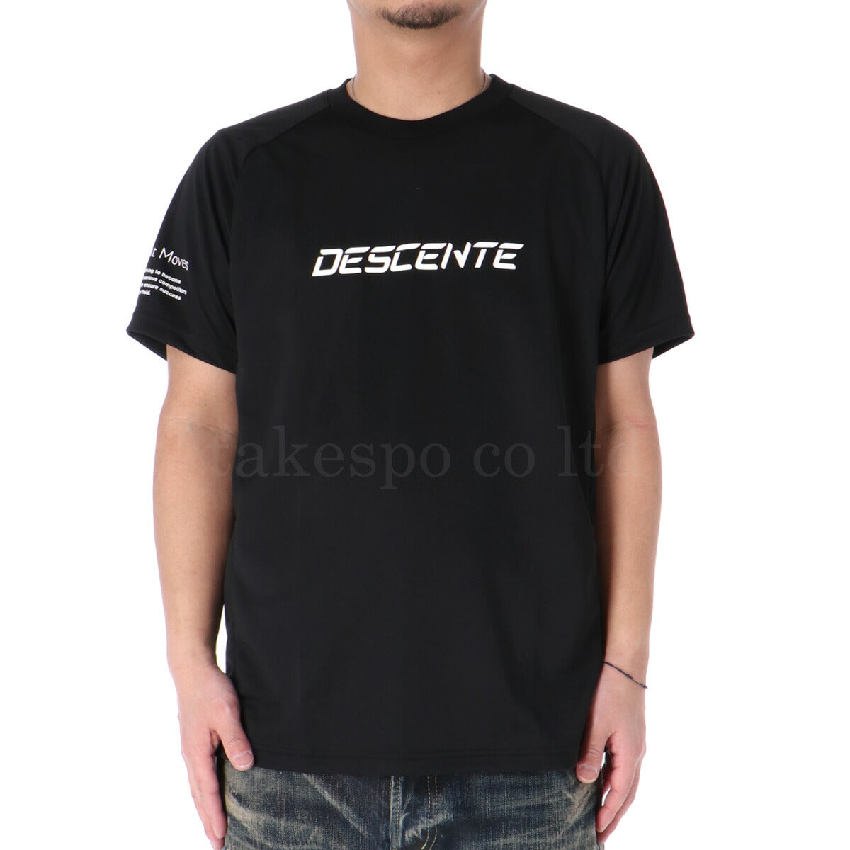 デサント Tシャツ メンズ バレーシャツ ブラック ネイビー ホワイト グリーン オレンジ DV5SHT05U
