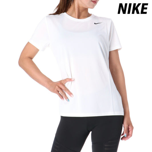 ナイキ 半袖 吸汗 速乾 吸水 ドライフィット Dri-FIT Tシャツ レディース ブランド ドライ スポーツ NIKE DX0688 100 白 ホワイト 新作 ウィメンズ かわいい 大きいサイズ 有 トップス