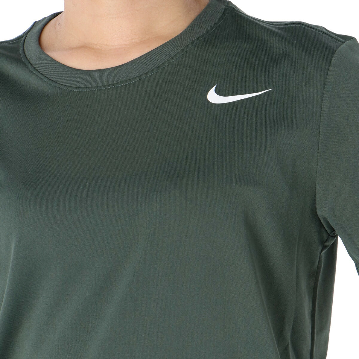 ナイキ 半袖 吸汗 速乾 吸水 ドライフィット Dri-FIT Tシャツ レディース ブランド ドライ スポーツ NIKE DX0688 303 緑 グリーン 新作 ウィメンズ かわいい 大きいサイズ 有 トップス