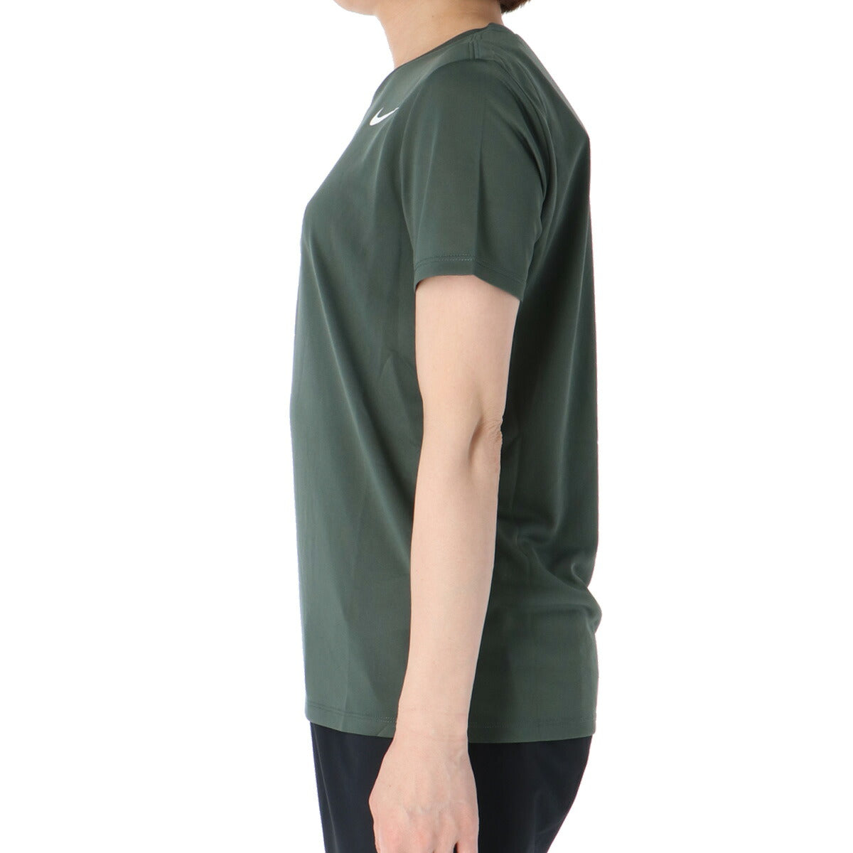 ナイキ 半袖 吸汗 速乾 吸水 ドライフィット Dri-FIT Tシャツ レディース ブランド ドライ スポーツ NIKE DX0688 303 緑 グリーン 新作 ウィメンズ かわいい 大きいサイズ 有 トップス