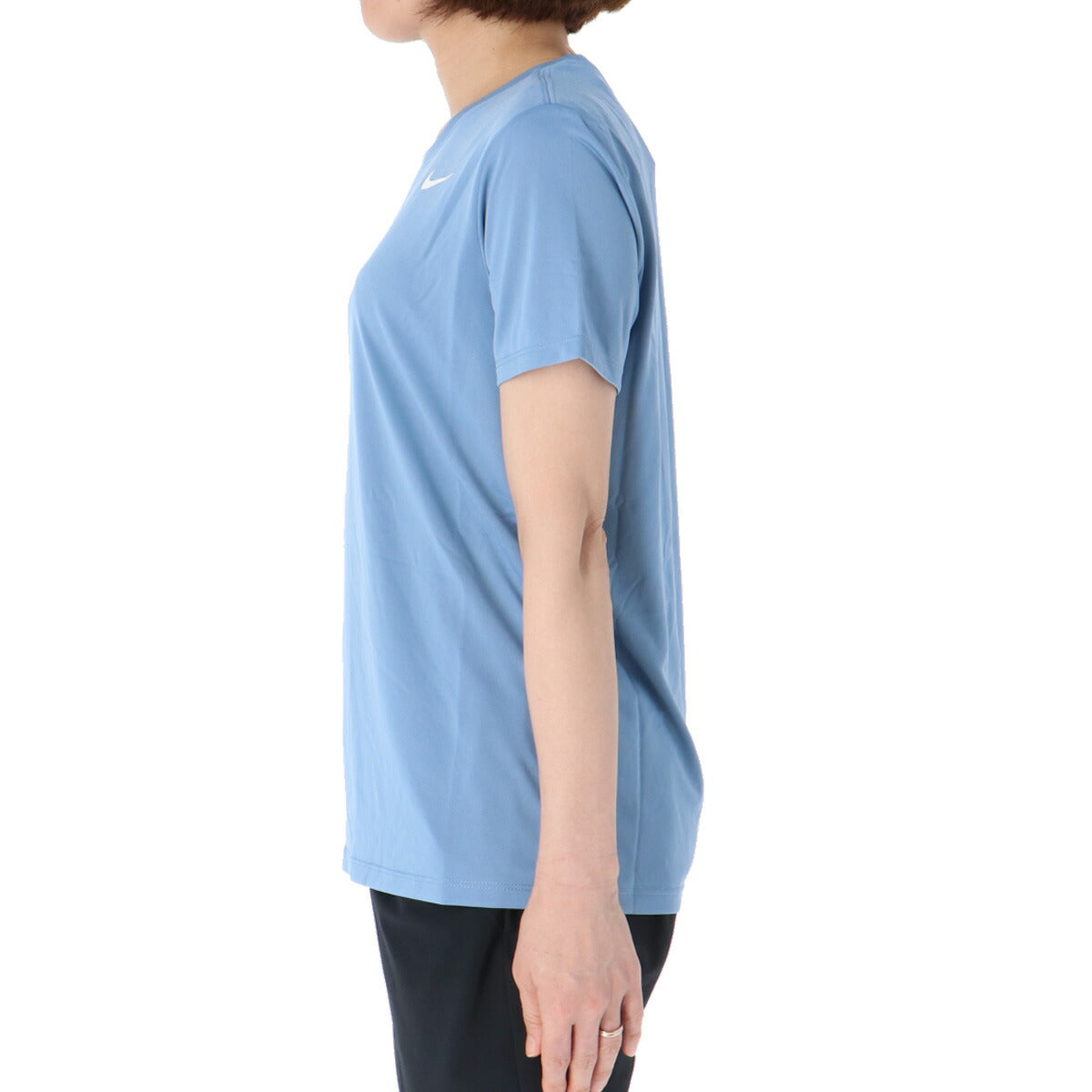 ナイキ 半袖 吸汗 速乾 吸水 ドライフィット Dri-FIT Tシャツ レディース ブランド ドライ スポーツ NIKE DX0688 486 青 ブルー 新作 ウィメンズ かわいい 大きいサイズ 有 トップス