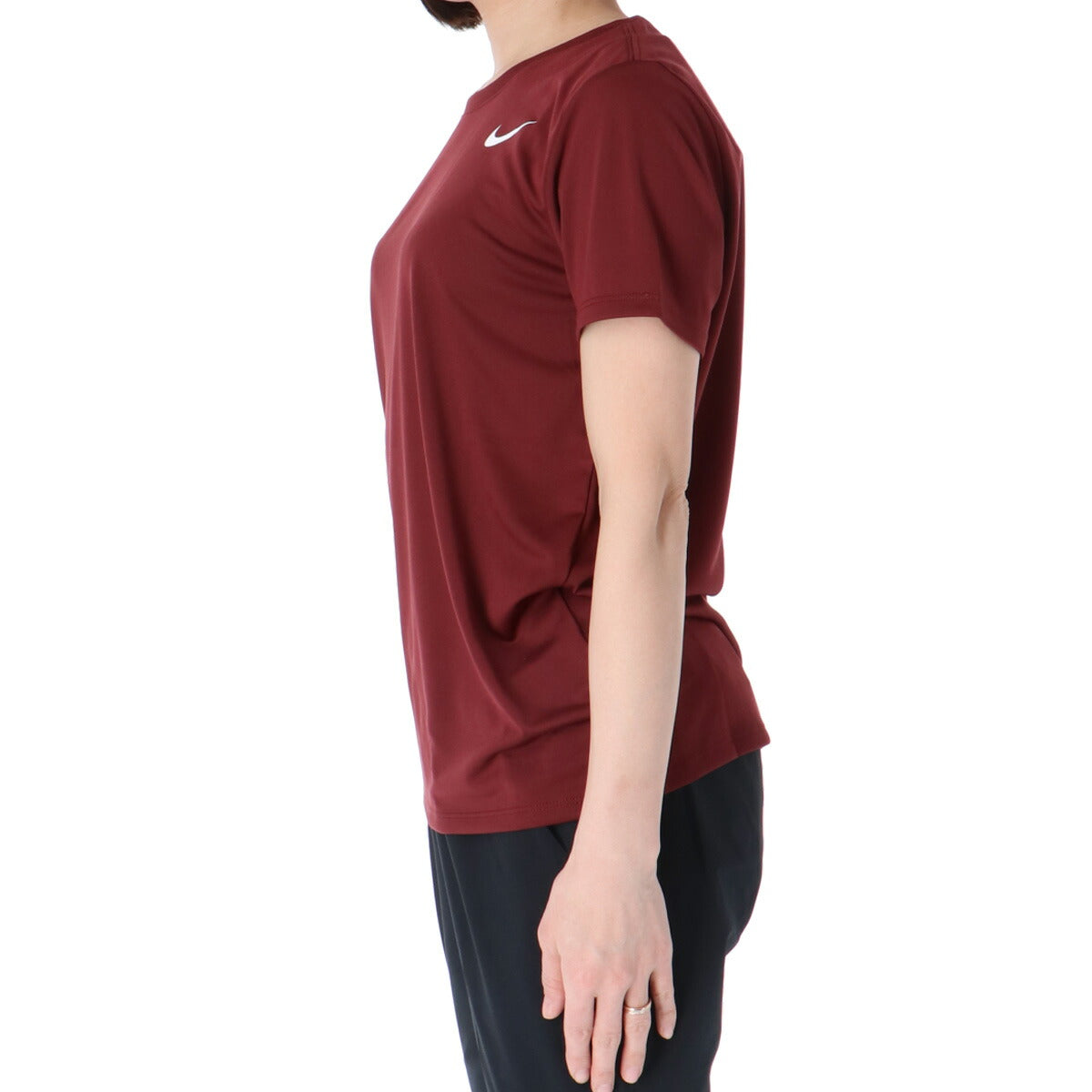 ナイキ Tシャツ レディース ドライフィット Dri-FIT 赤 レッド DX0688
