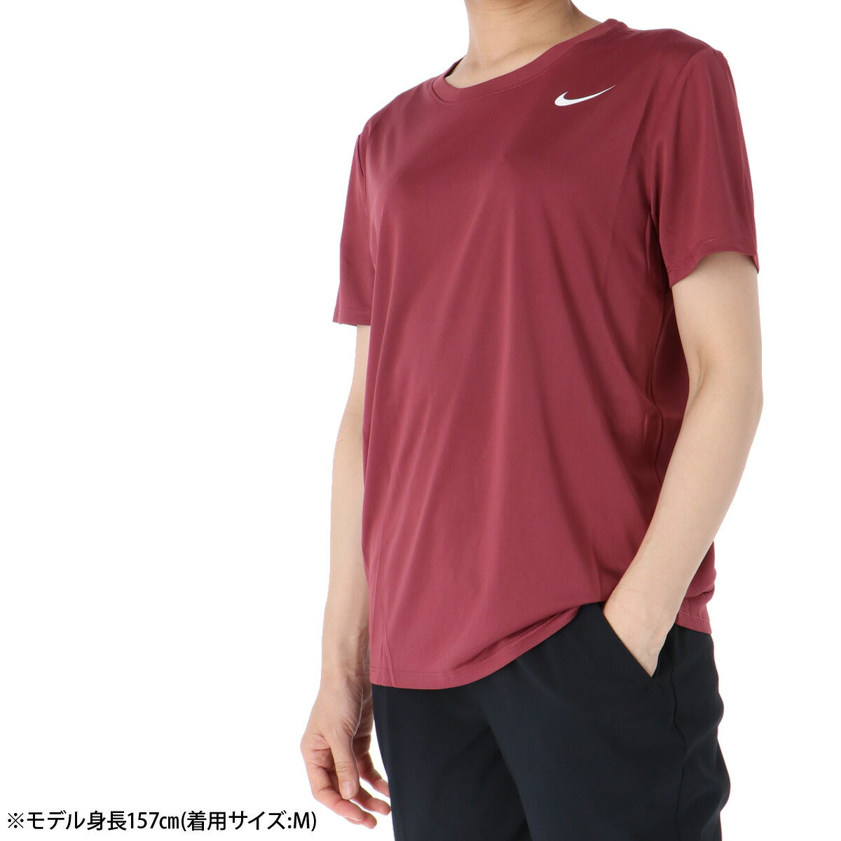 ナイキ 半袖 吸汗 速乾 吸水 ドライフィット Dri-FIT Tシャツ レディース ブランド ドライ スポーツ NIKE DX0688 654 桃色 ピンク 新作 ウィメンズ かわいい 大きいサイズ 有 トップス