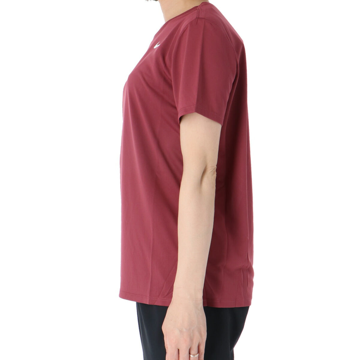 ナイキ 半袖 吸汗 速乾 吸水 ドライフィット Dri-FIT Tシャツ レディース ブランド ドライ スポーツ NIKE DX0688 654 桃色 ピンク 新作 ウィメンズ かわいい 大きいサイズ 有 トップス