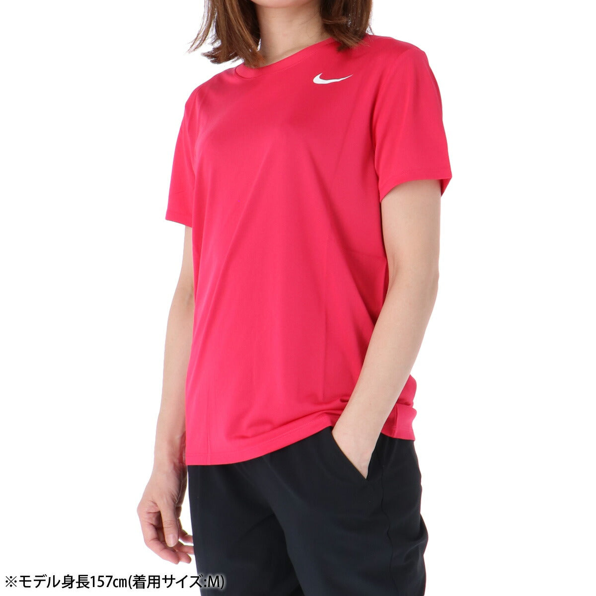 ナイキ Tシャツ レディース ドライフィット Dri-FIT 桃色 ピンク DX0688