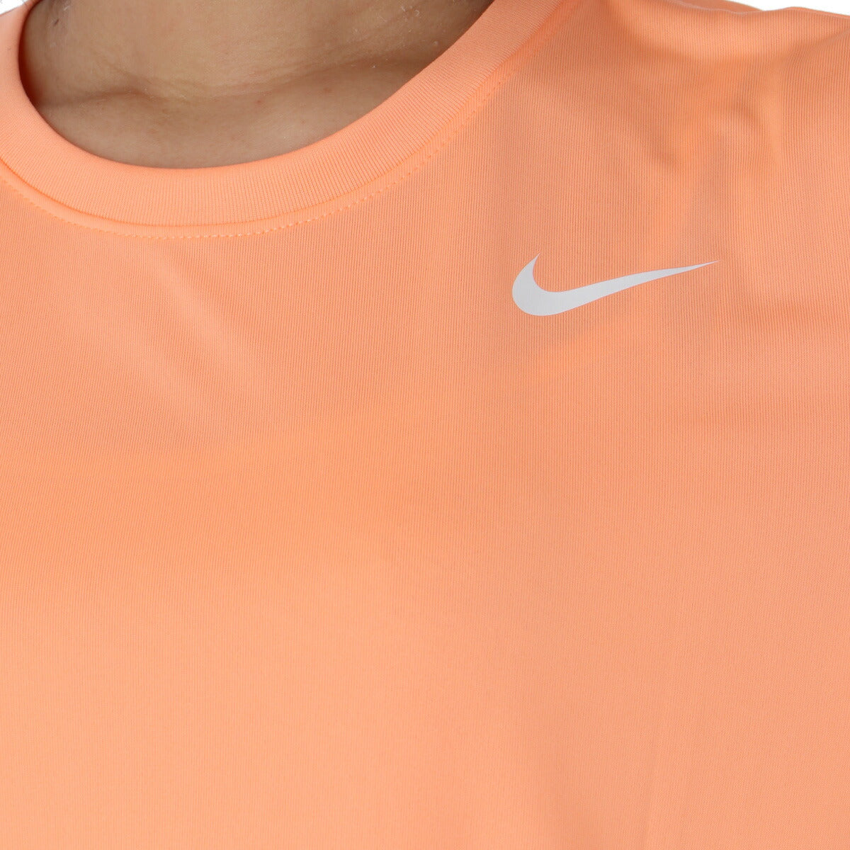 ナイキ 半袖 吸汗 速乾 ドライフィット Dri-FIT Tシャツ レディース ブランド NIKE ドライ DX0688 852 橙色 オレンジ 新作 ウィメンズ かわいい 大きいサイズ 有 トップス ウォーキング ウェア
