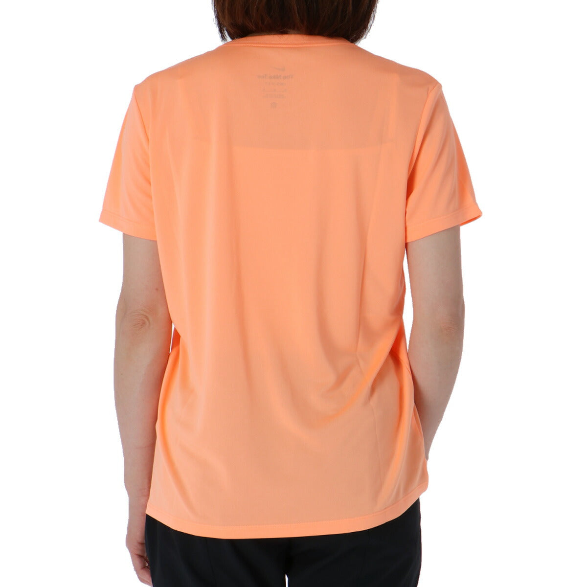 ナイキ 半袖 吸汗 速乾 ドライフィット Dri-FIT Tシャツ レディース ブランド NIKE ドライ DX0688 852 橙色 オレンジ 新作 ウィメンズ かわいい 大きいサイズ 有 トップス ウォーキング ウェア