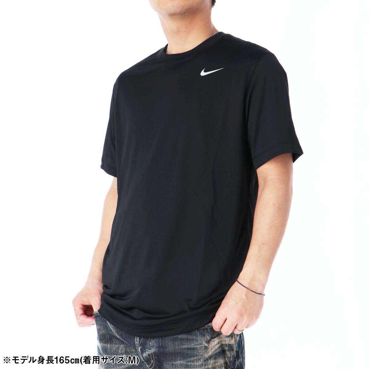 ナイキ 半袖 吸汗 速乾 吸水 Dri-FIT Tシャツ メンズ ブランド ドライ スポーツ NIKE フィットネス DX0990 010 黒 ブラック SALE セール 大きいサイズ 有 プラクティスシャツ プラシャツ