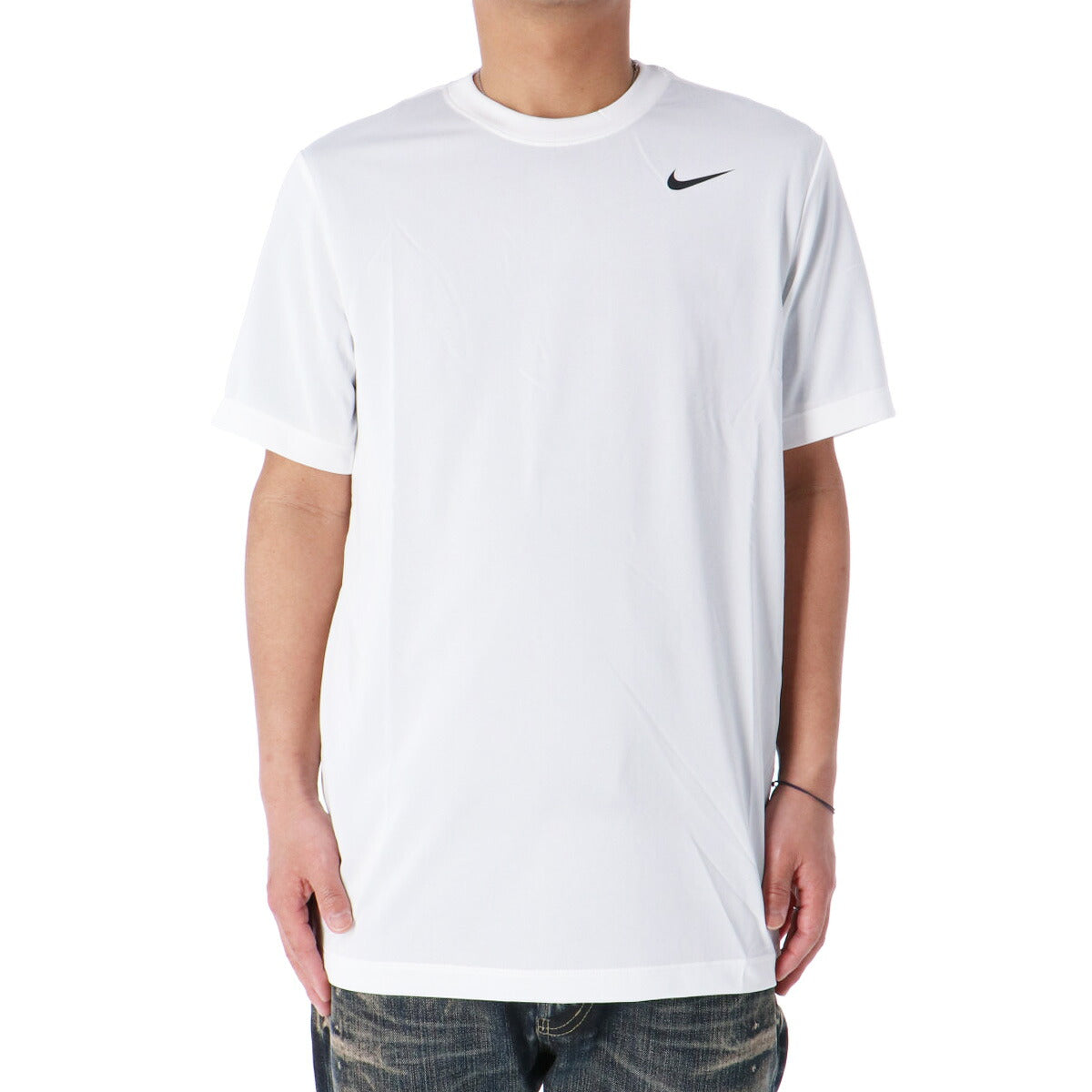 ナイキ 半袖 吸汗 速乾 吸水 Dri-FIT Tシャツ メンズ ブランド ドライ スポーツ NIKE フィットネス DX0990 100 白 ホワイト SALE セール 大きいサイズ 有 プラクティスシャツ プラシャツ