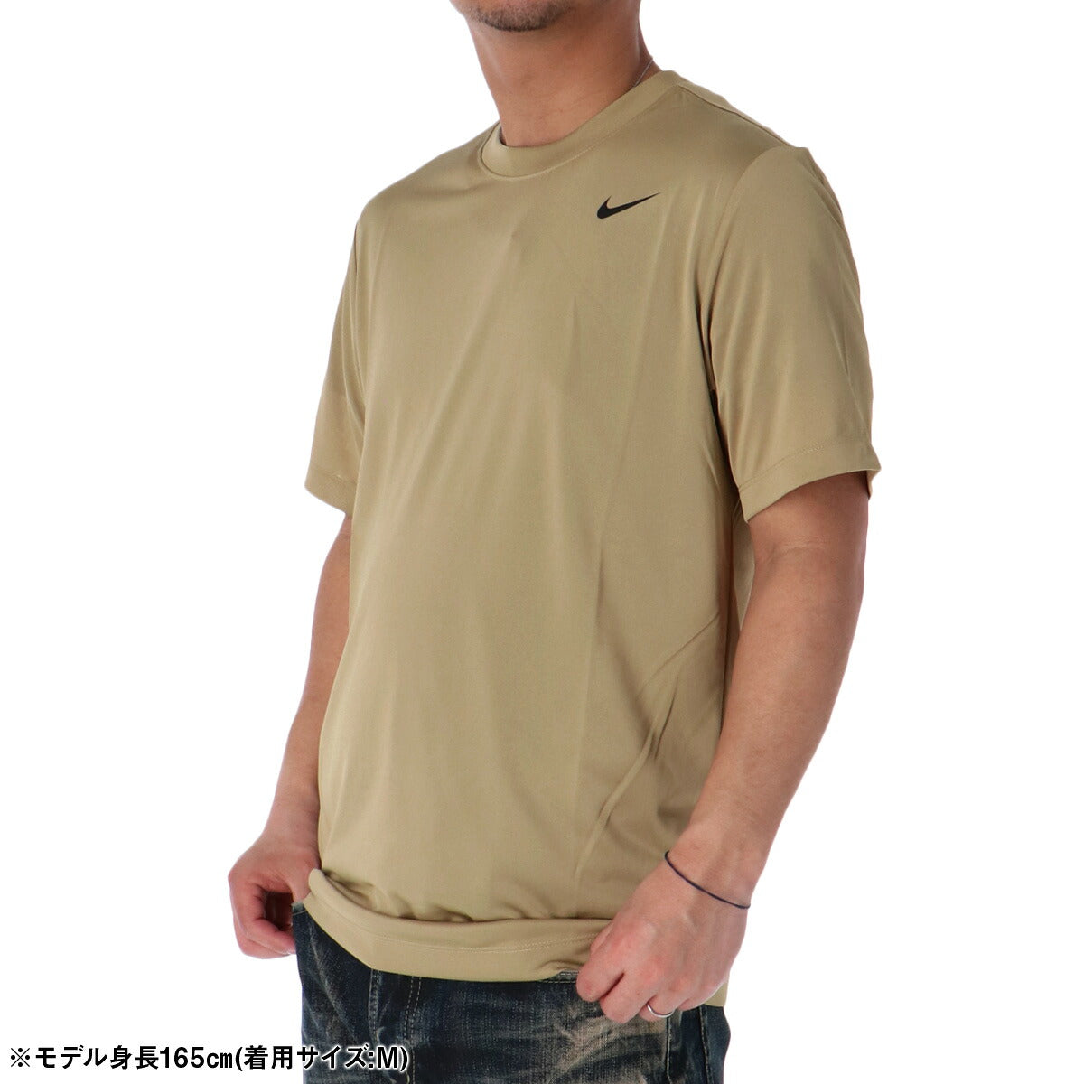 ナイキ 半袖 吸汗 速乾 吸水 Dri-FIT Tシャツ メンズ ブランド ドライ スポーツ NIKE フィットネス DX0990 297 薄茶色 ベージュ SALE セール 大きいサイズ 有 プラクティスシャツ プラシャツ