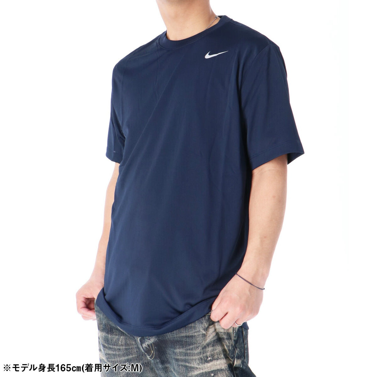 ナイキ Tシャツ メンズ Dri-FIT 紺 ネイビー DX0990