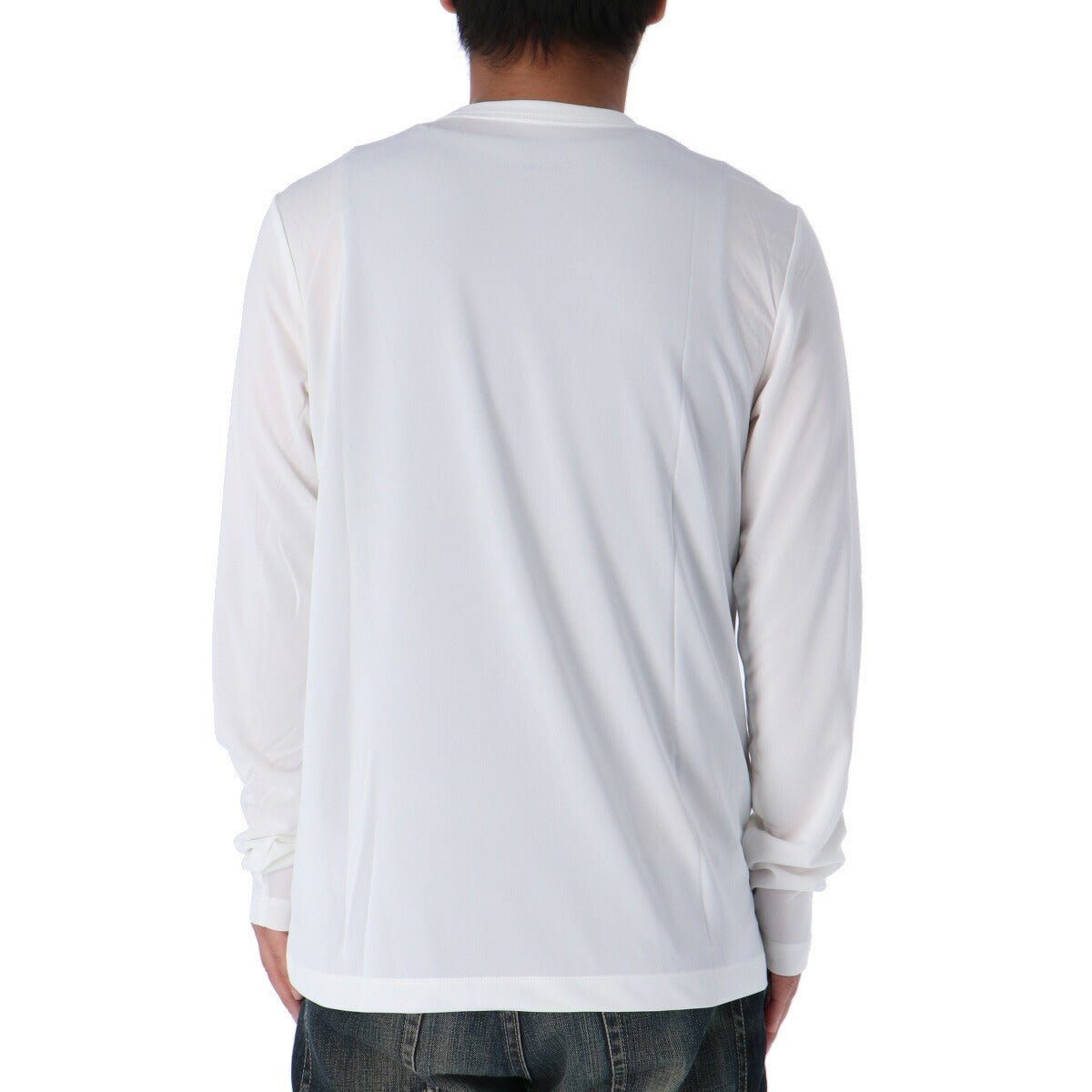 ロンT 長袖Tシャツ メンズ ブランド ナイキ スポーツ Tシャツ ロンティー ロングTシャツ 長袖 NIKE レジェンド Dri - FIT 速乾 ワンポイント DX0994 白 ホワイト 新作 大きいサイズ 有 プラクティスシャツ プラシャツ スポーツウェア トレーニングウェア ドライ おしゃれ - 【公式】限定ジャージのタケスポ（Limited jersey takespo）