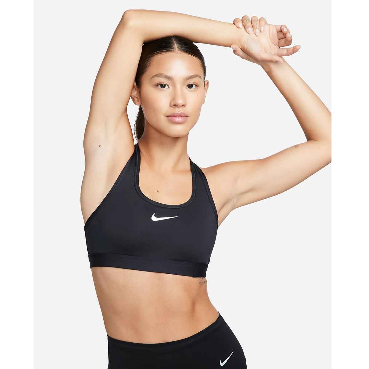 ナイキ パッディド スポーツブラ レディース ブランド NIKE ミディアムサポート 吸汗 速乾 フィットネス DX6822 010 黒 ブラック 新作 ウィメンズ かわいい 大きいサイズ 有 トップス ウォーキング ウェア スポーツウェア トレーニングウェア スポーツ おしゃれ - 【公式】限定ジャージのタケスポ（Limited jersey takespo）