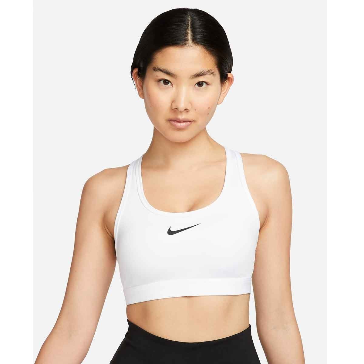 ナイキ パッディド スポーツブラ レディース ブランド NIKE ミディアムサポート 吸汗 速乾 フィットネス DX6822 100 白 ホワイト 新作 ウィメンズ かわいい 大きいサイズ 有 トップス ウォーキング ウェア スポーツウェア トレーニングウェア スポーツ おしゃれ - 【公式】限定ジャージのタケスポ（Limited jersey takespo）