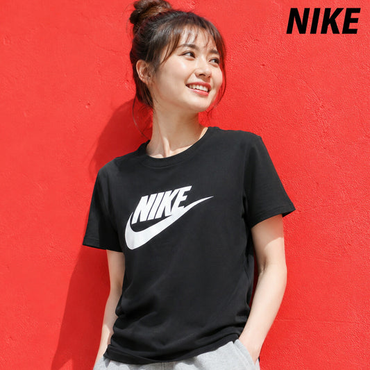 ナイキ Tシャツ レディース エッセンシャル ICN FTRA 黒 ブラック DX7907