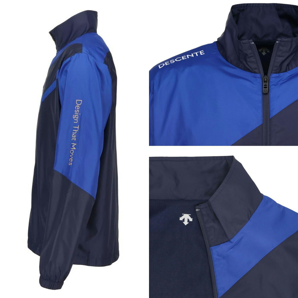 デサント メンズ ウインドブレーカー上下 ウィンドブレーカー DESCENTE アパレル 上下 DZ4FWBR1UB/DZ4FPZR1UB