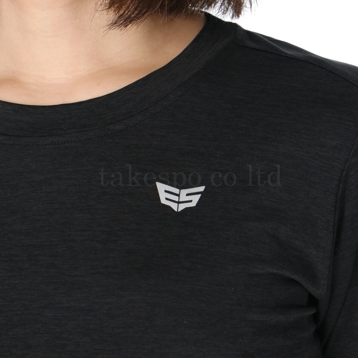 エスラッド Tシャツ レディース アイス ICE JERSEY ブラック ESL551