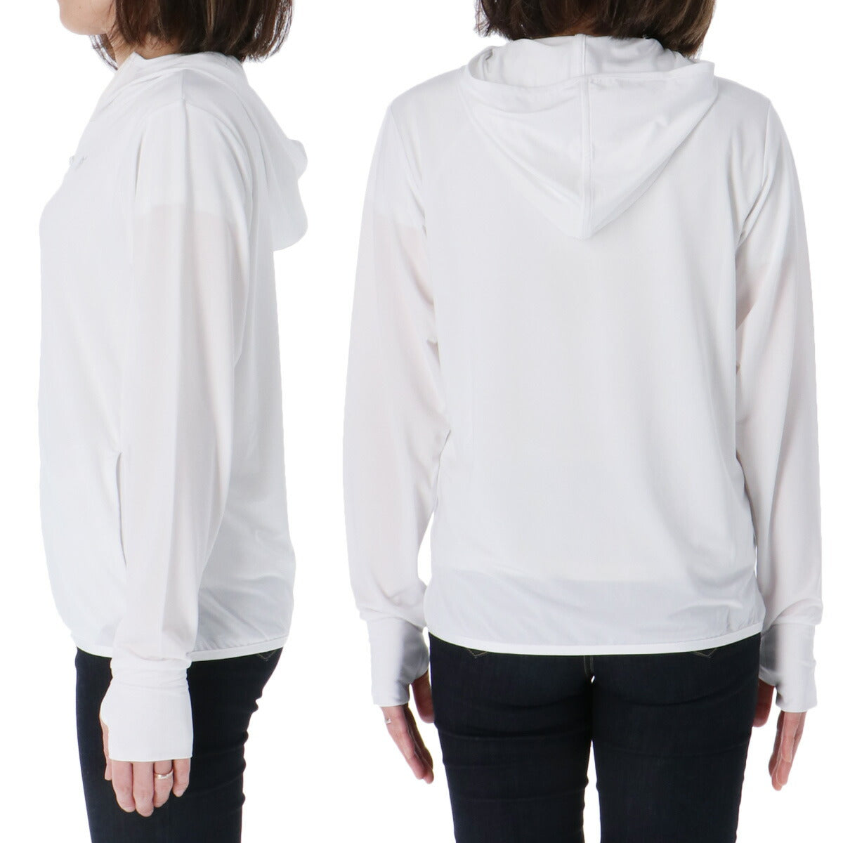 エスラッド UVジャケット レディース アイス ICE JERSEY ブラック ホワイト ESL851