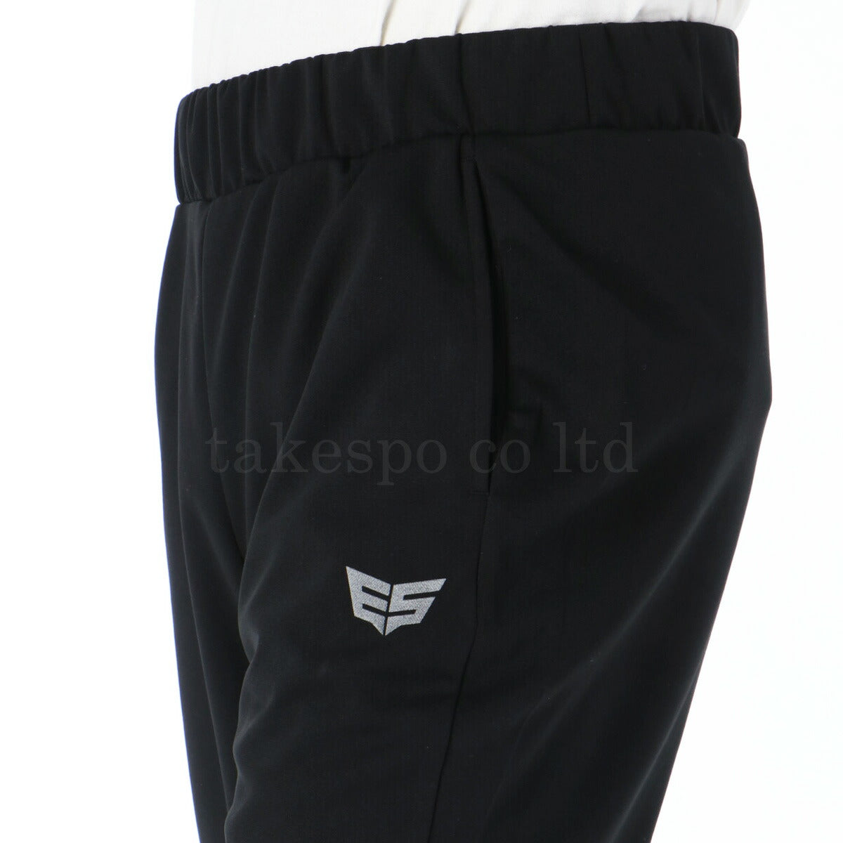 ジャージ 下 メンズ エスラッド ロングパンツ ドライ WING DRY ジャージパンツ トラックパンツ ストレート ブランド ESLAD ESM756 3ds タケスポ限定 半額以下 ブラック 大きいサイズ 有 スポーツウェア
