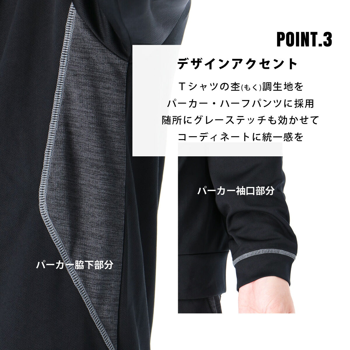 エスラッド Tシャツ ハーフパンツ 上下 セットアップ メンズ ブランド ESLAD 5点セット 福袋 トレーニングウェア 半袖Tシャツ 長袖インナーシャツ ロングタイツ 吸汗速乾 ドライ 半袖