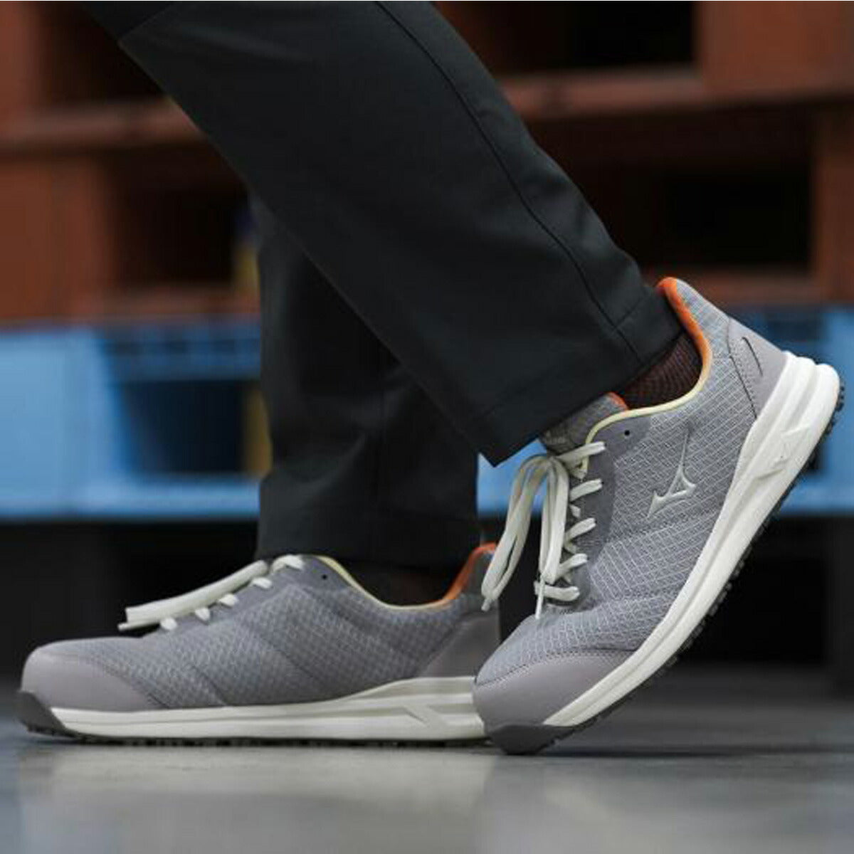 ミズノ シューズ レディース オールマイティ FSII 11L グレー ブラック ブルー F1GA2403