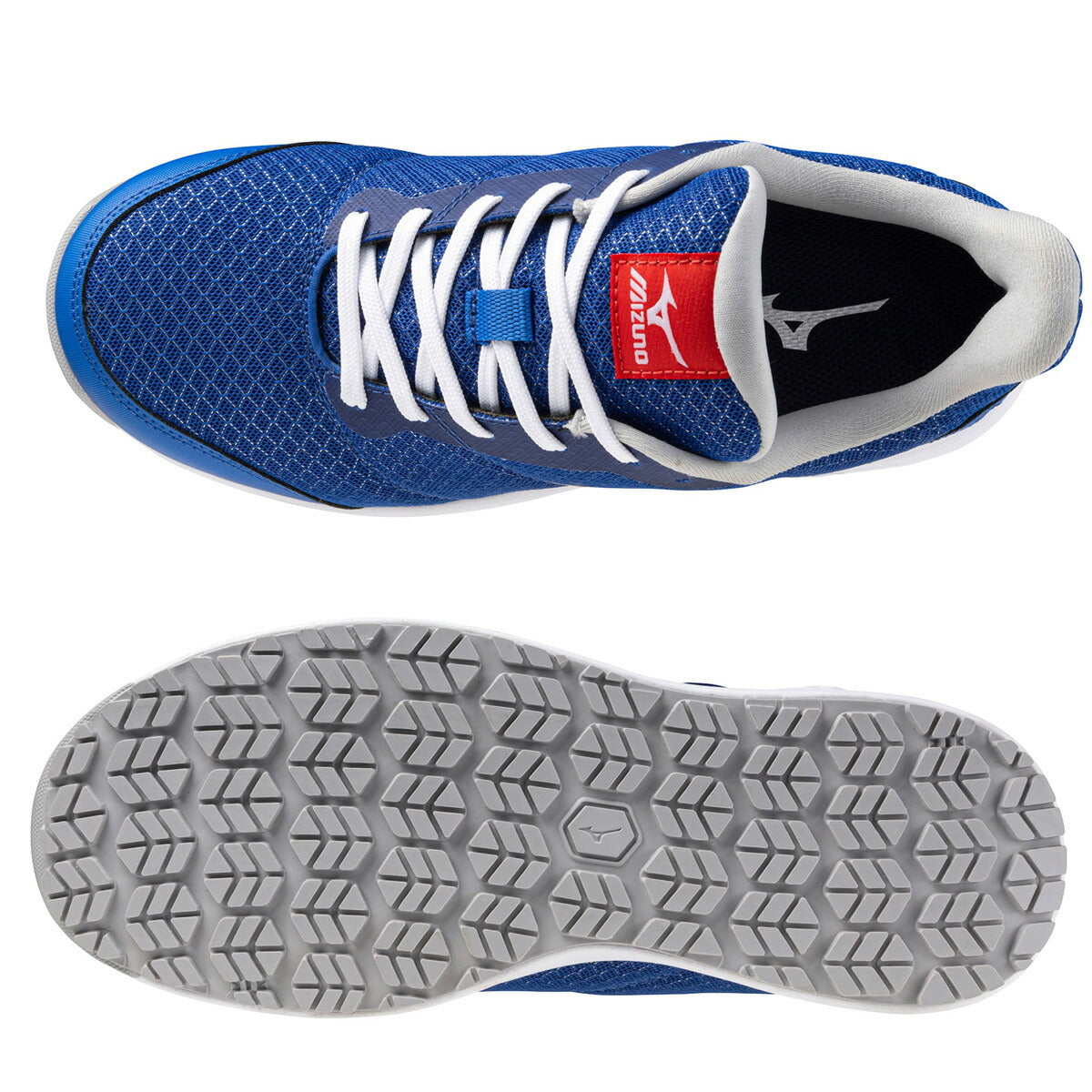 ミズノ シューズ レディース オールマイティ FSII 11L グレー ブラック ブルー F1GA2403