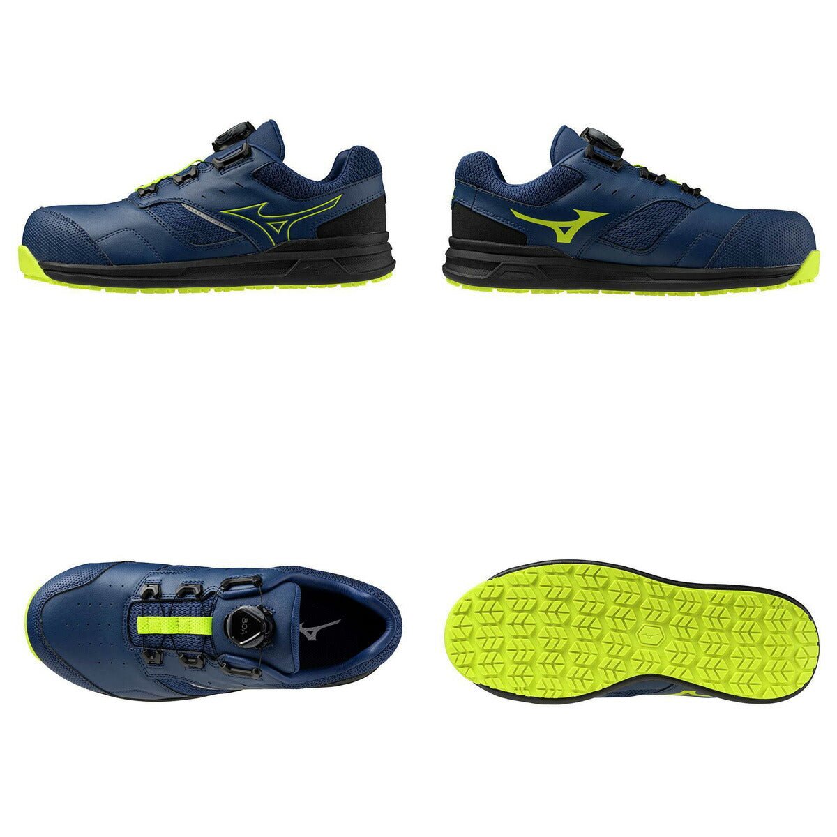 ミズノ 安全靴 オールマイティ LSll 51L シューズ メンズ ブランド 作業靴 保護靴 ワークシューズ スニーカー Mizuno ワーキング 4E ワイド 幅広 甲高 ダイヤル F1GA2415 新作 大きいサイズ 有 スポーツ おしゃれ - 【公式】限定ジャージのタケスポ（Limited jersey takespo）