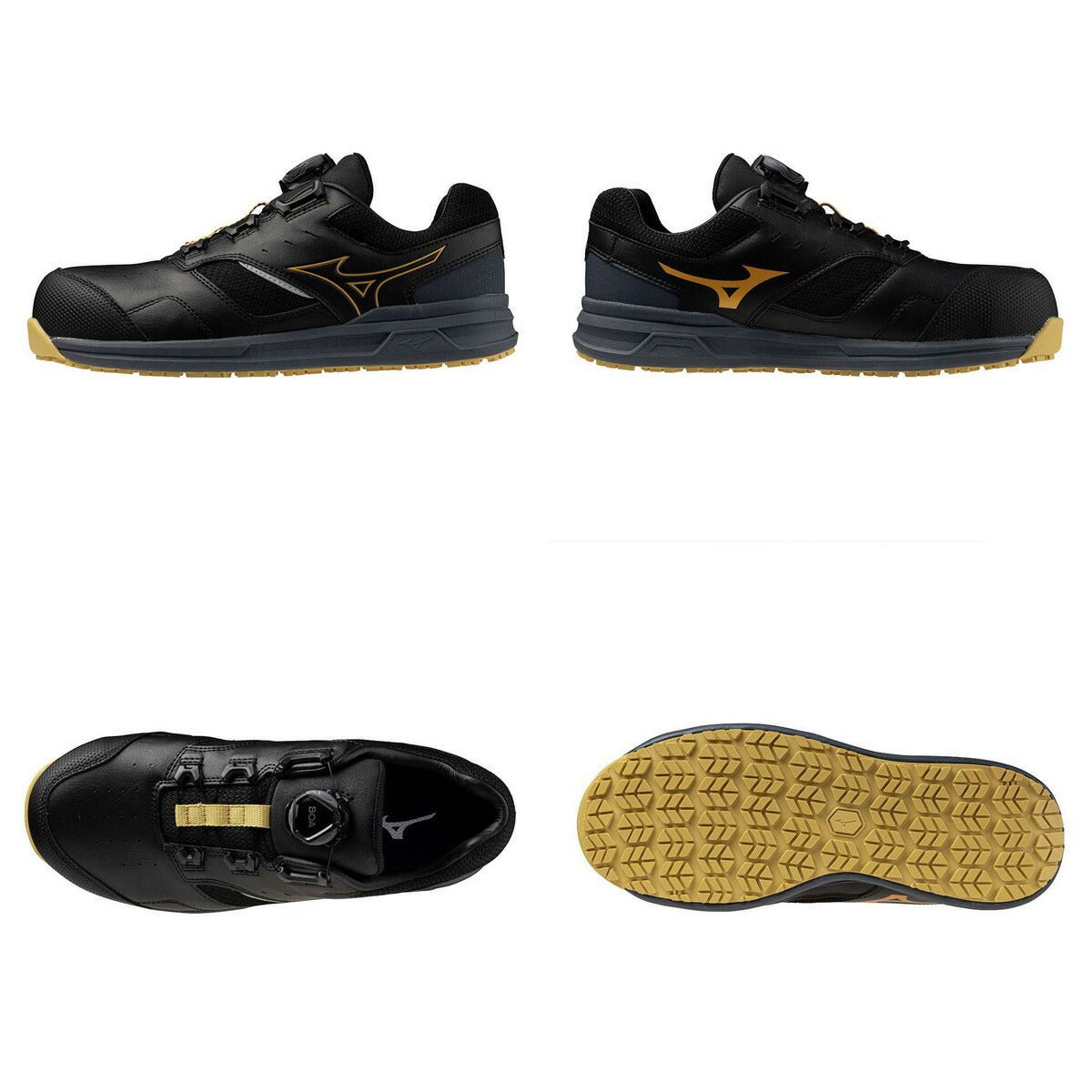 ミズノ 安全靴 オールマイティ LSll 51L シューズ メンズ ブランド 作業靴 保護靴 ワークシューズ スニーカー Mizuno ワーキング 4E ワイド 幅広 甲高 ダイヤル F1GA2415 新作 大きいサイズ 有 スポーツ おしゃれ - 【公式】限定ジャージのタケスポ（Limited jersey takespo）