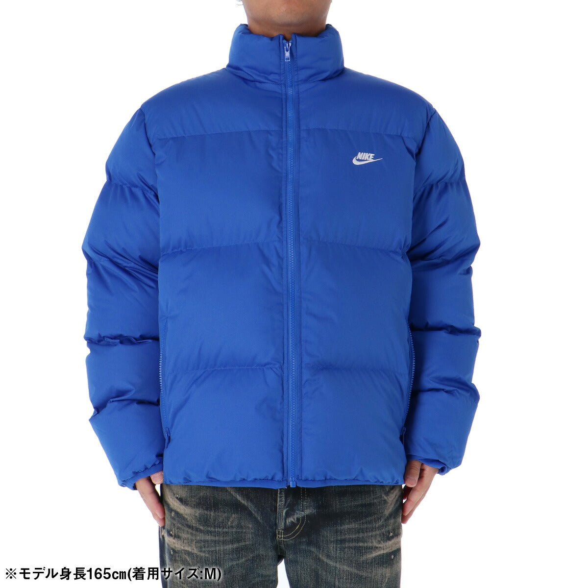 ナイキ 中綿ジャケット メンズ クラブ パファー 青 ブルー FB7369
