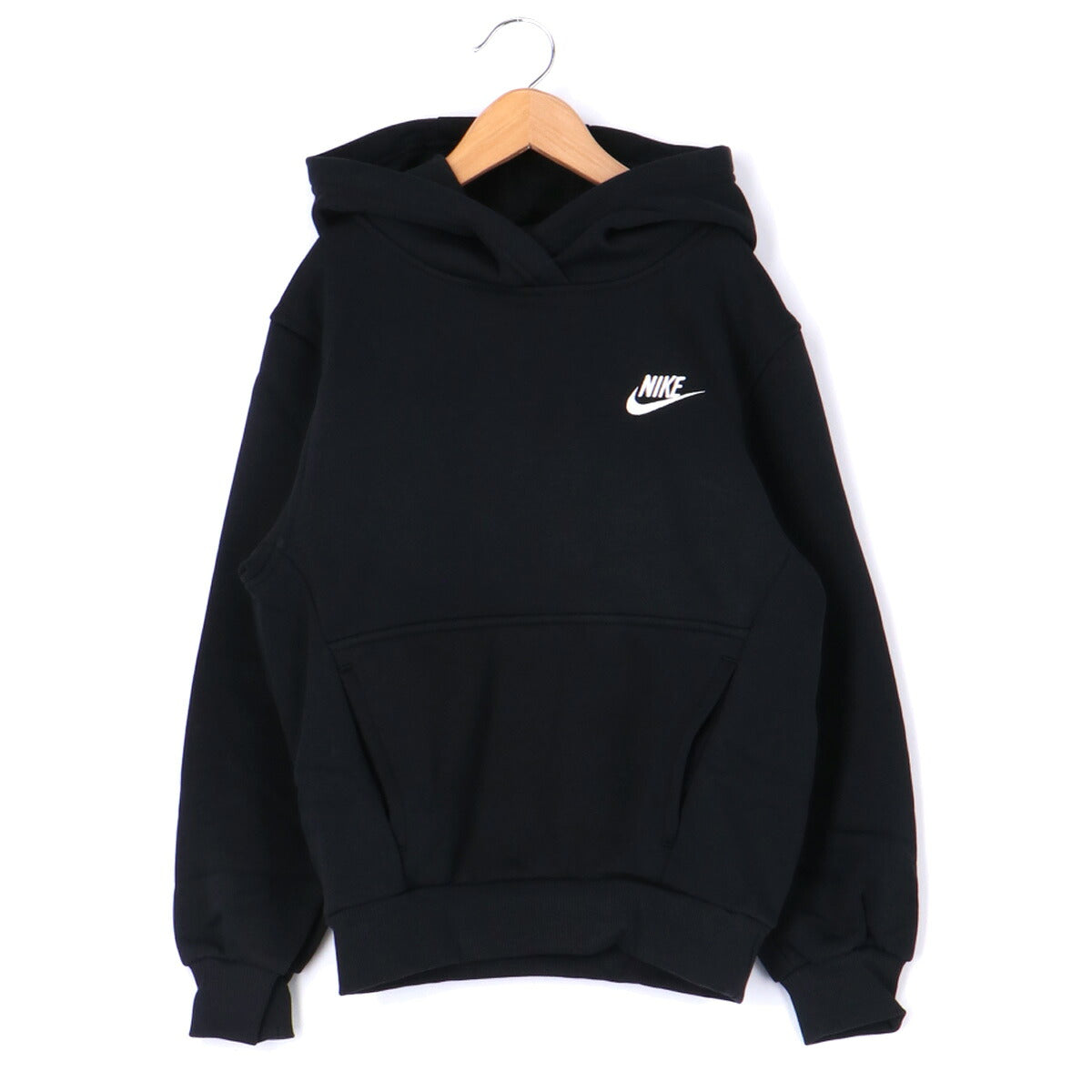 ナイキ クラブ フリース スウェット 上下 セットアップ ジュニア ブランド NIKE 裏起毛 スウエット 綿混 黒 FD3000 010 ブラック 上下セット 男 女の子 キッズ スポーツウェア トレーニングウェア スポーツ
